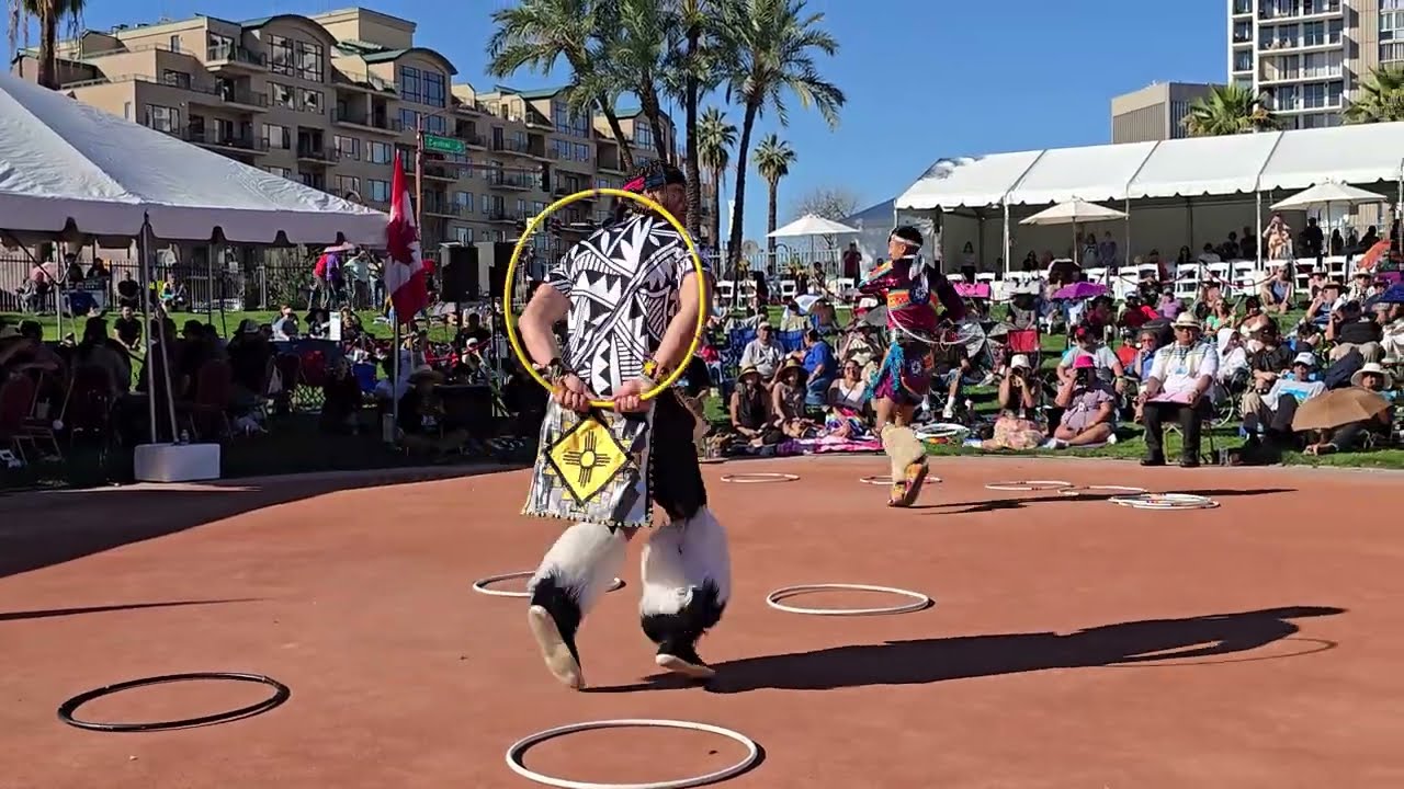 The 36th Annual World Championship Hoop Dance Contest - Edwin Felter & Talon Duncan