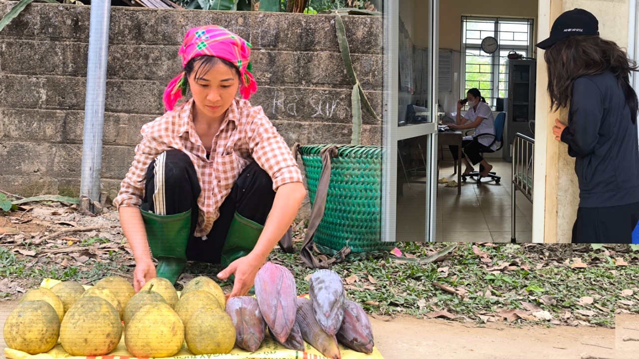 While my mother was picking fruit to sell, my younger sister overheard something from the doctor.