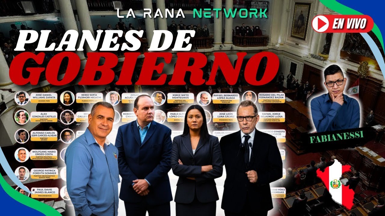 📘🐸 PLANES DE GOBIERNO 2026 | ANALIZA FABIAN CAMACHO “LA RANA”