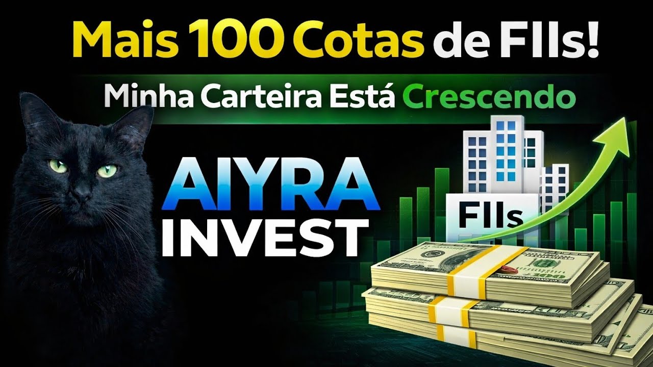 Mais 100 Cotas de FIIs! Minha Carteira Está Crescendo 