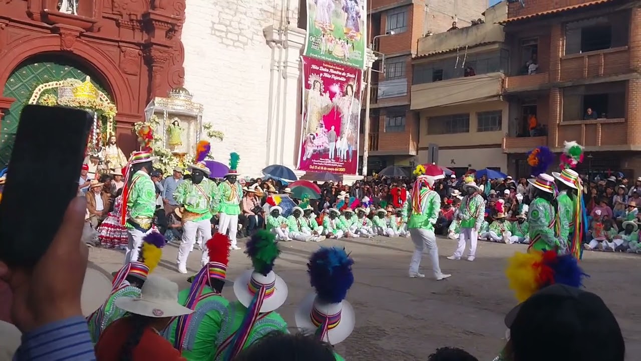 Cuadrilla de los negritos de huancavelica del barrio de Santo Domingo 2023