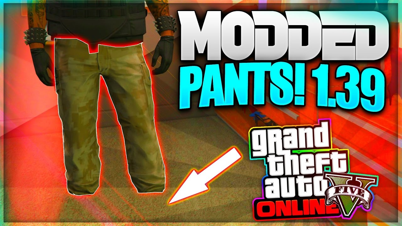 GTA 5 ONLINE *TEAM HEIST PANTS IN ANY SHOES(MODDED PANTS) * WORKING PATCH 1.39 (PS4 ONLY!)