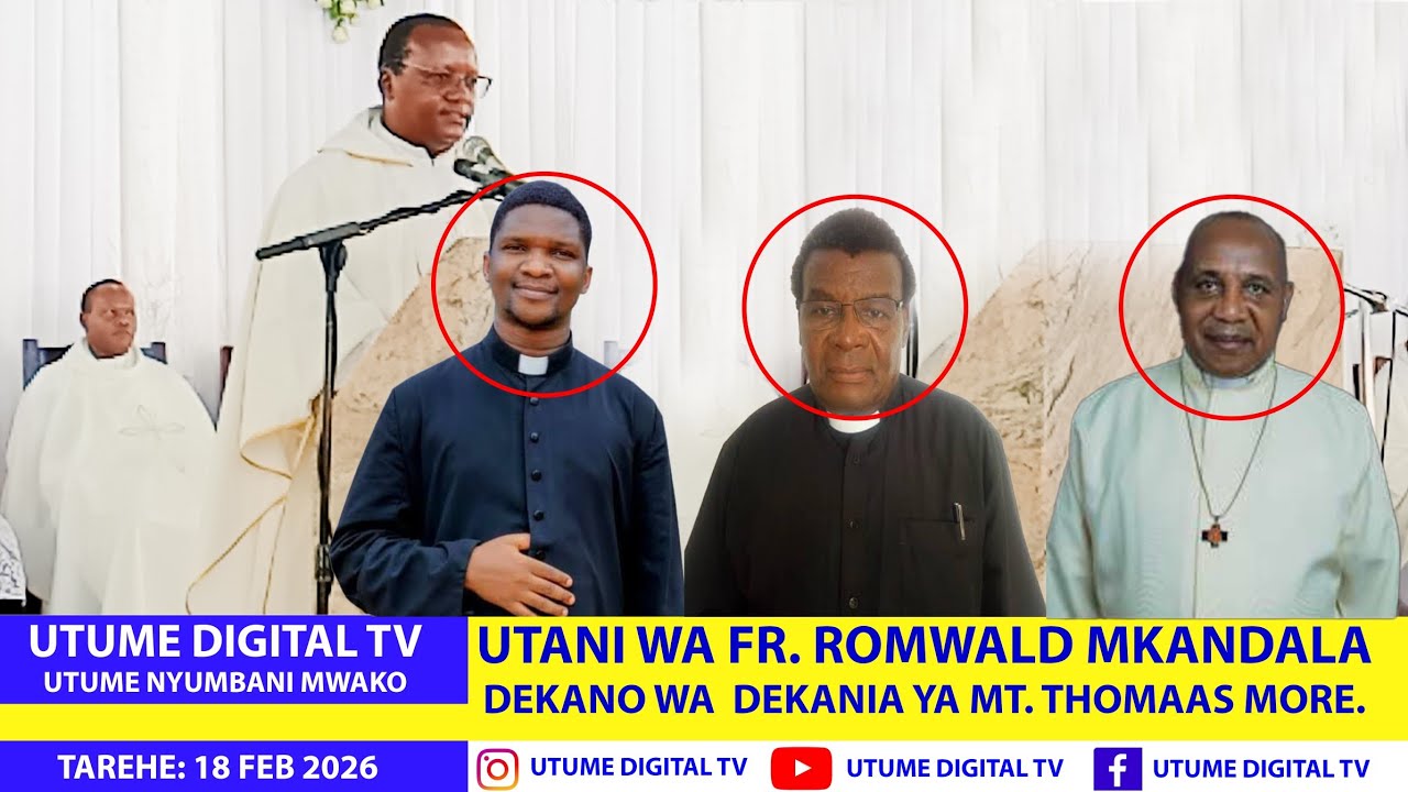 SIKILIZA UTANI WA BABA DEKANO WA DEKANIA YA MT. THOMAS MORE  FR. ROMWALD MAKANDALA.