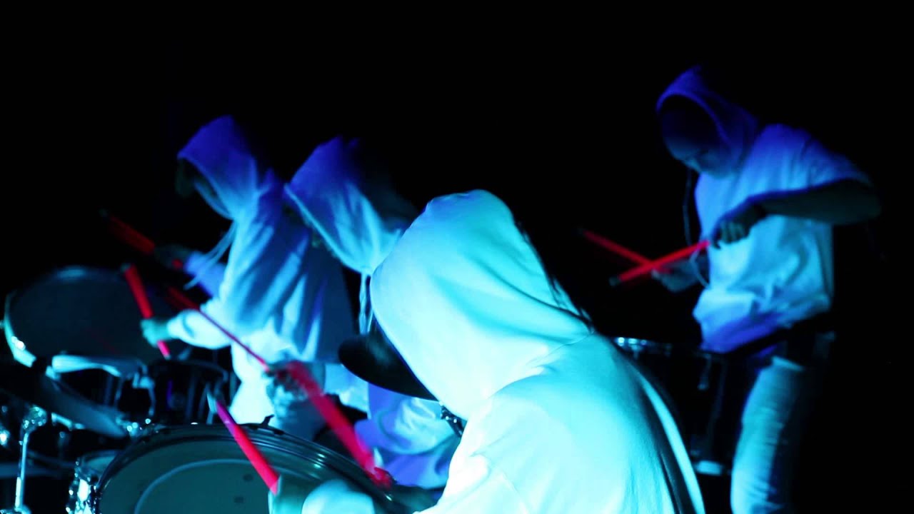 DRUMSTARS - "Bigger Beat" UV-Licht-Show (Ausschnitt)