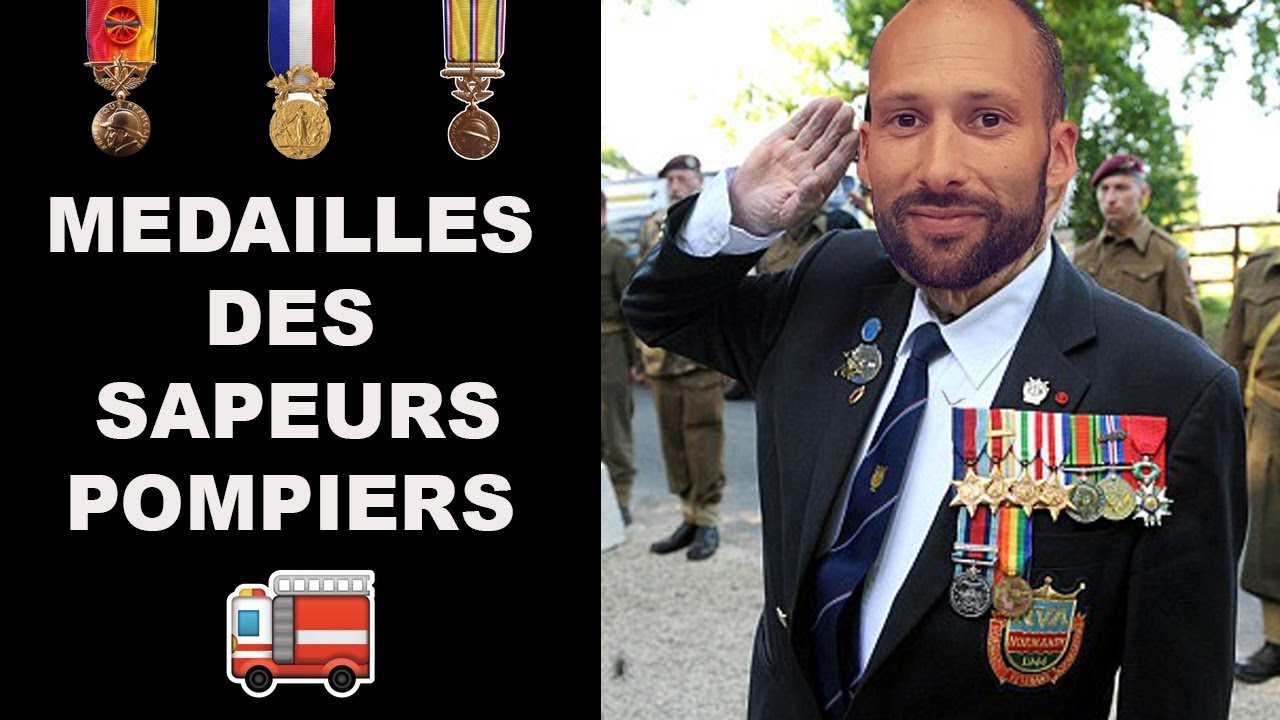 Médailles et Décorations des Sapeurs-Pompiers