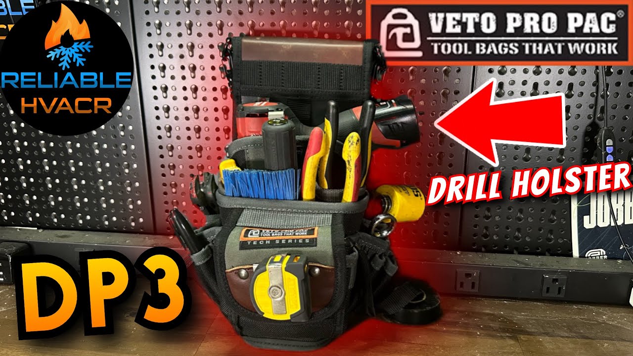 Сумка для инструментов Veto Pro Pac DP3 Load Out / Drill Holster