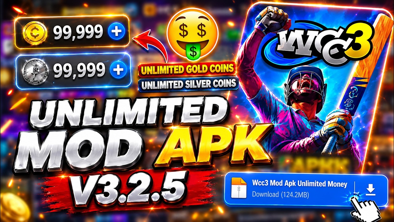 WCC3 MOD APK V3.2.5 Download 📥 Unlocked Everything 🔥
