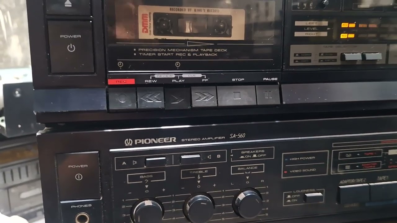 LQ PIONEER KOLABORASI.. PIONEER DECK CT-660 DAN PIONEER SA-560