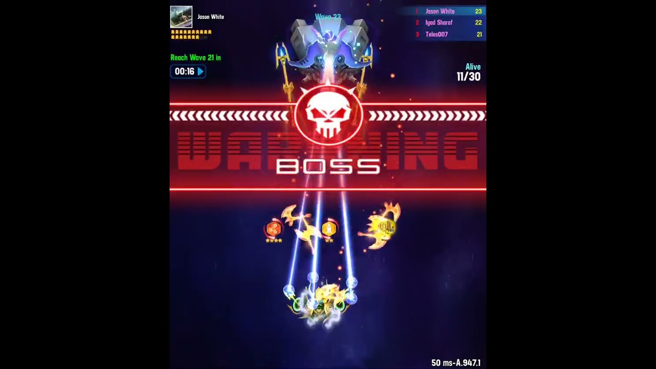 1st Place Odin Hunger Games Space Shooter Galaxy Attack 