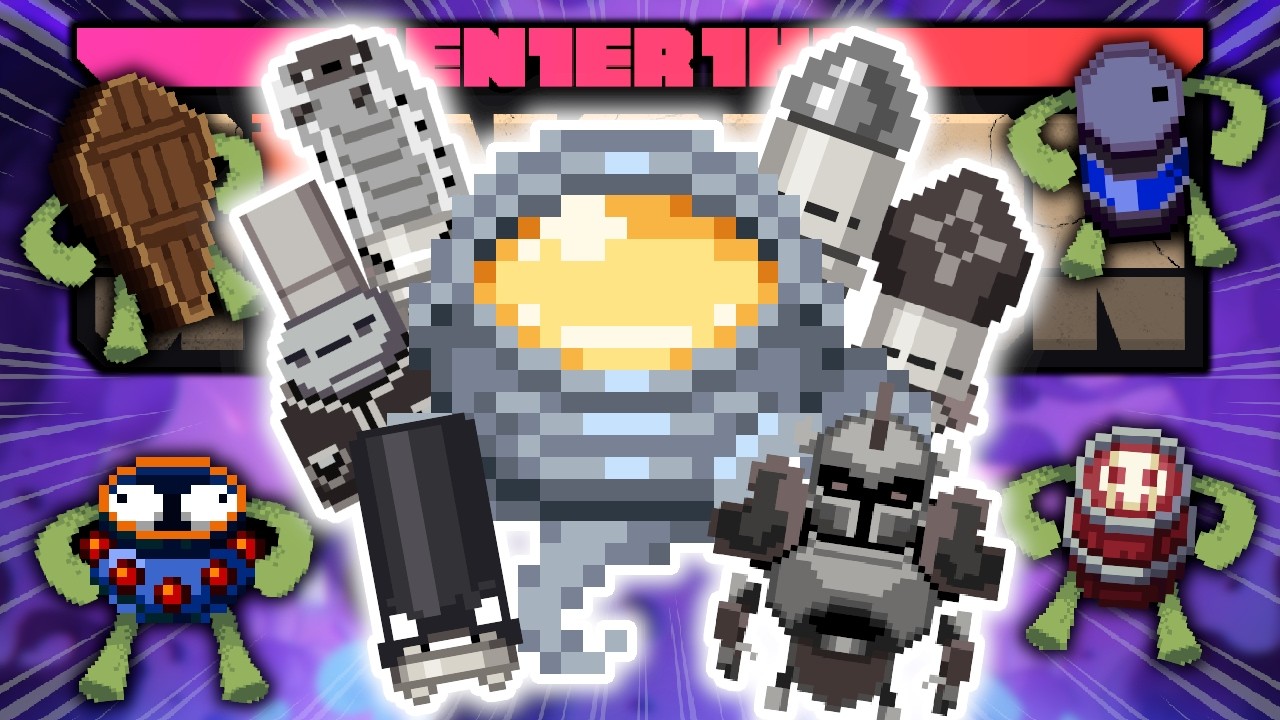 В игре Enter The Gungeon я заставил ВСЁ сражаться за меня (да, абсолютно всё)!