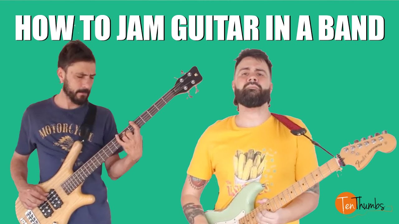 How to Jam Guitar in a Band in 5 steps and/or Levels