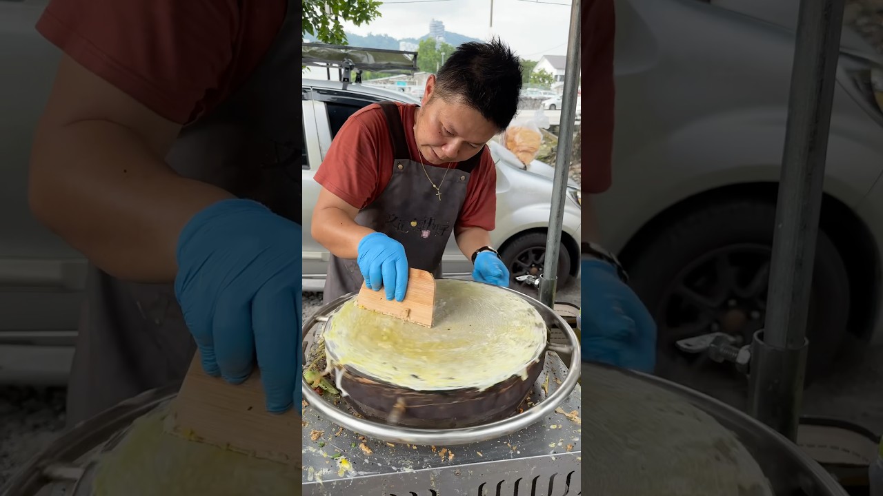 Chinese crepe sandwich