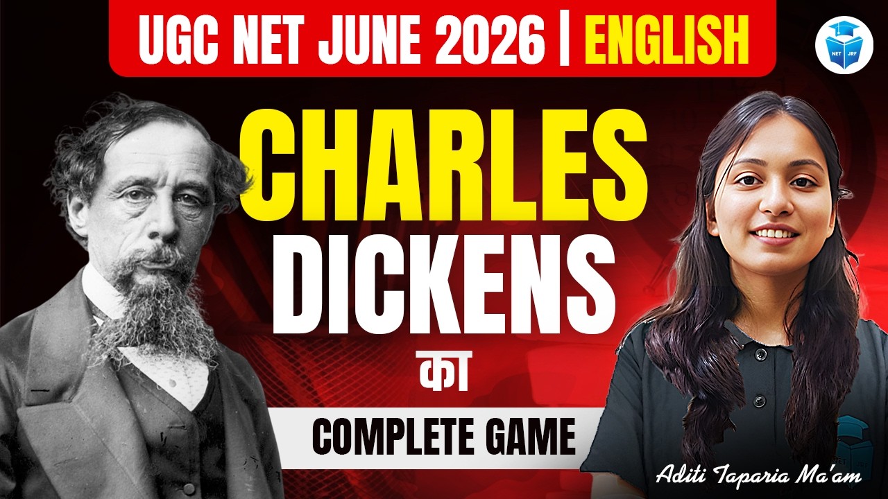 UGC NET English 2026 | Charles Dickens | UGC NET June 2026 | JRFAdda