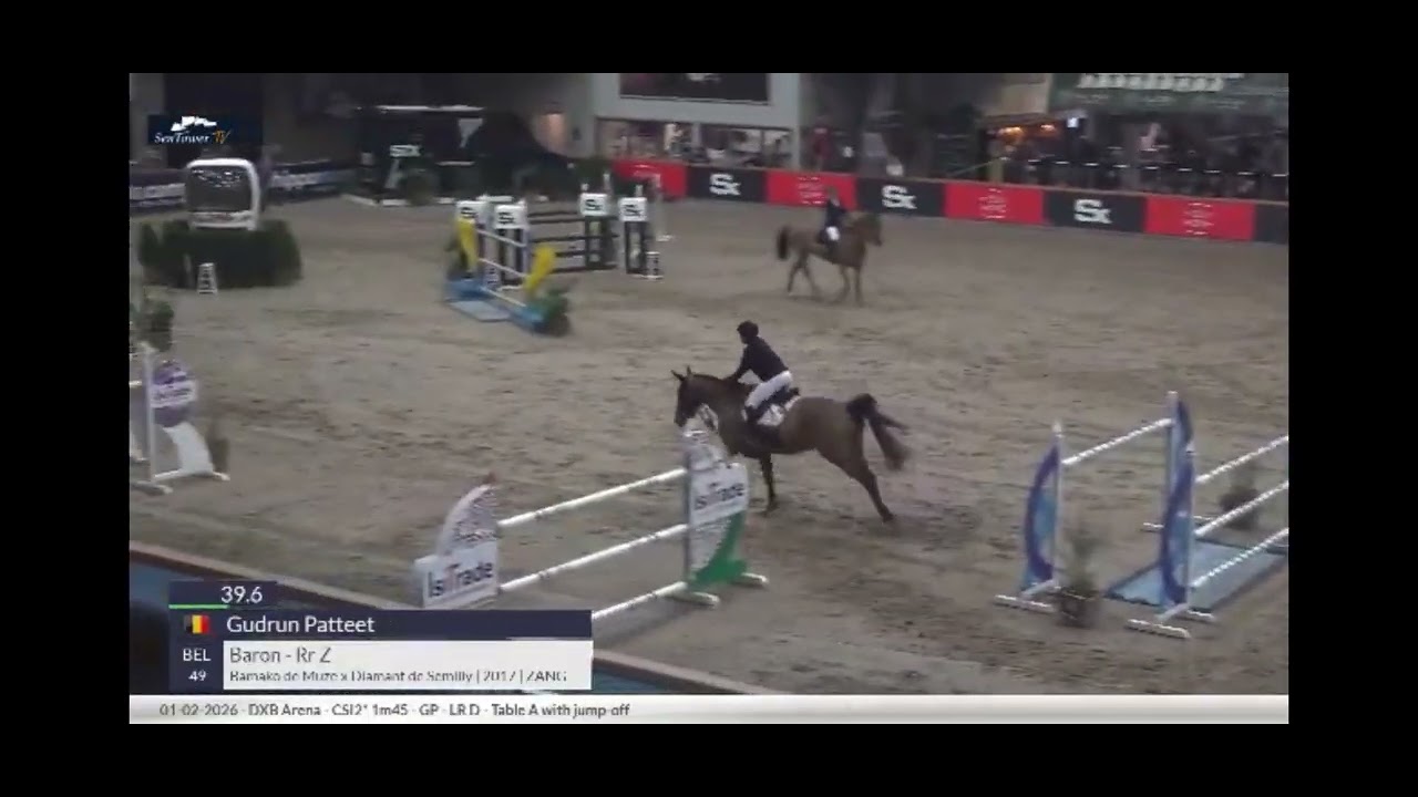 Gudrun Patteet & Baron-RR Z, 1.45m GP CSI2* Opglabbeek 2026