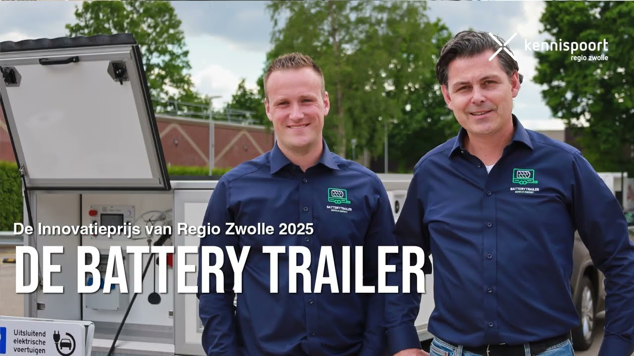 Battery Trailer | Finalist de Innovatieprijs van Regio Zwolle 2025