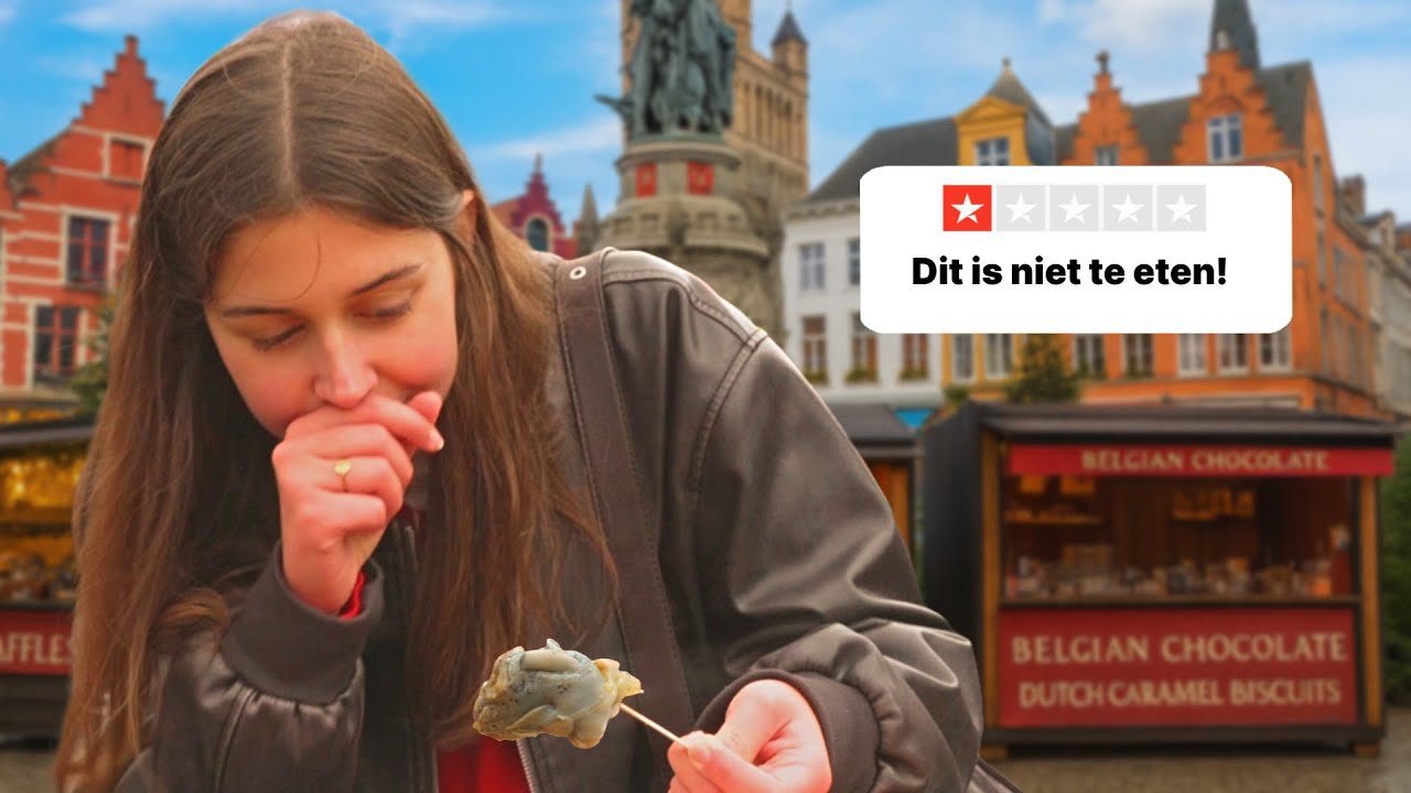 Ik Test De Raarste Snacks Op De Kerstmarkt