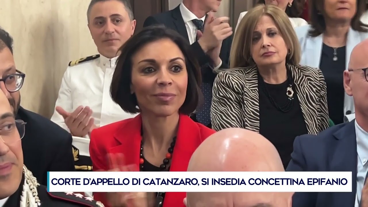 CORTE D’APPELLO DI CATANZARO, SI INSEDIA CONCETTINA EPIFANIO