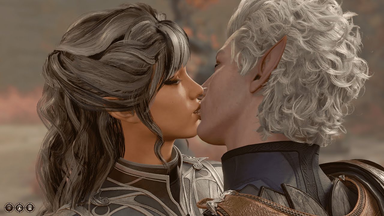 all of astarion's kissing animations (till patch 5) | baldur's gate 3