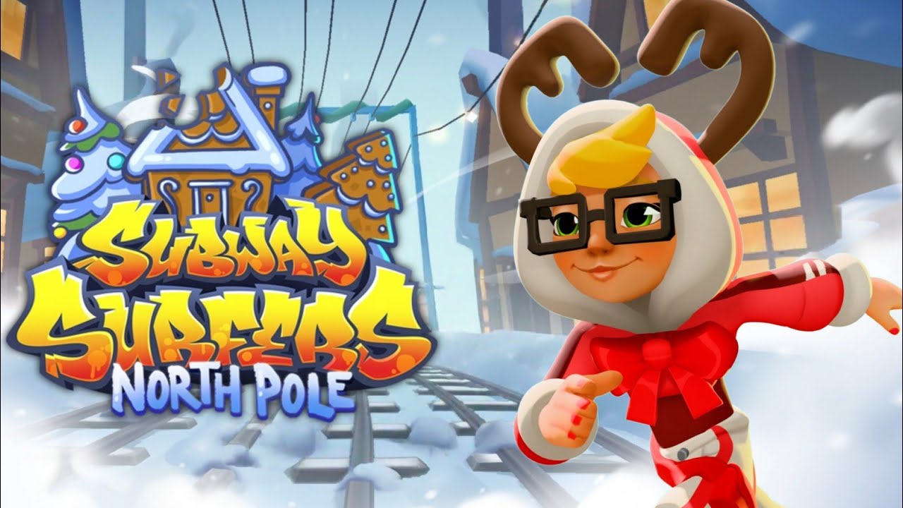 Subway surfers North Pole 2025 ☃️⛷️