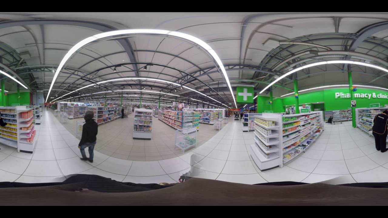Boksburg Hypermarket - 360 tour - Pharmacy Aisles