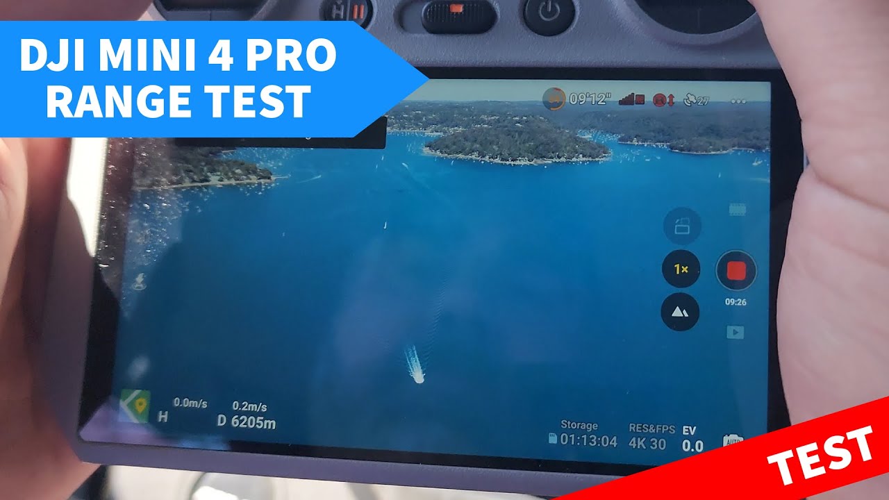 Тест дальности полета DJI Mini 4 Pro: на какое расстояние он способен летать?