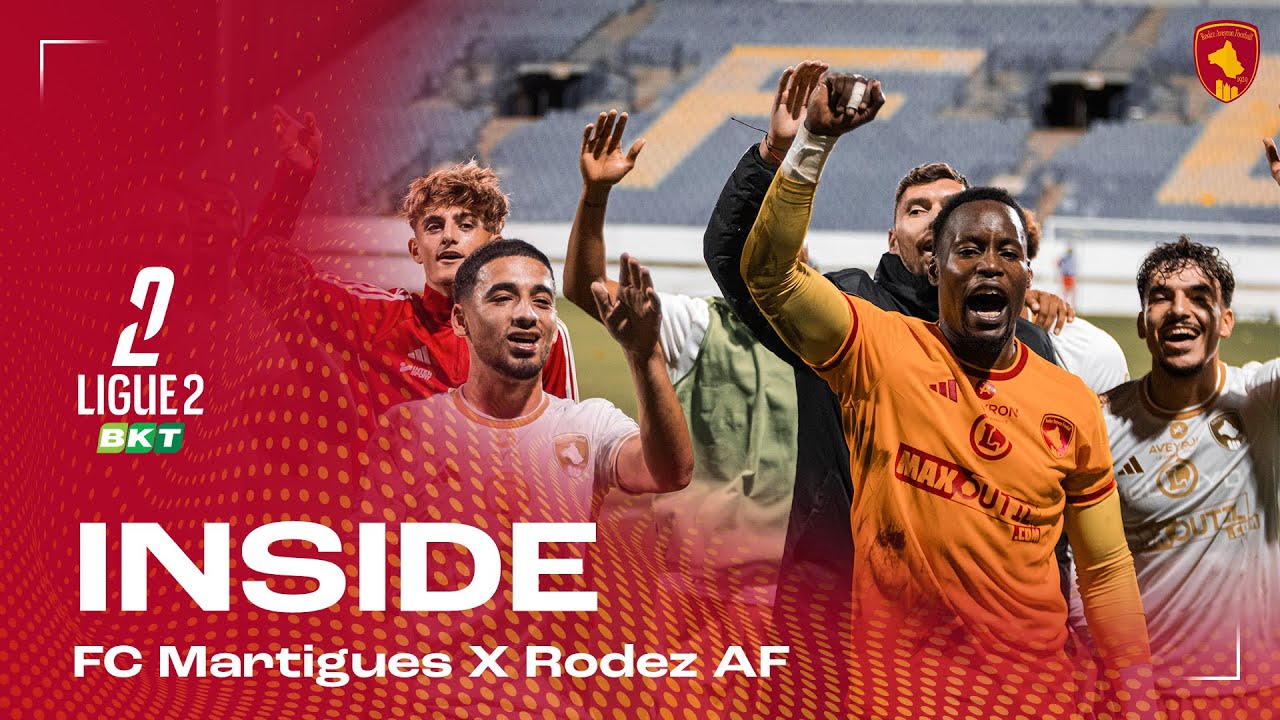 INSIDE 👀 | FC Martigues - Rodez AF (0-2)