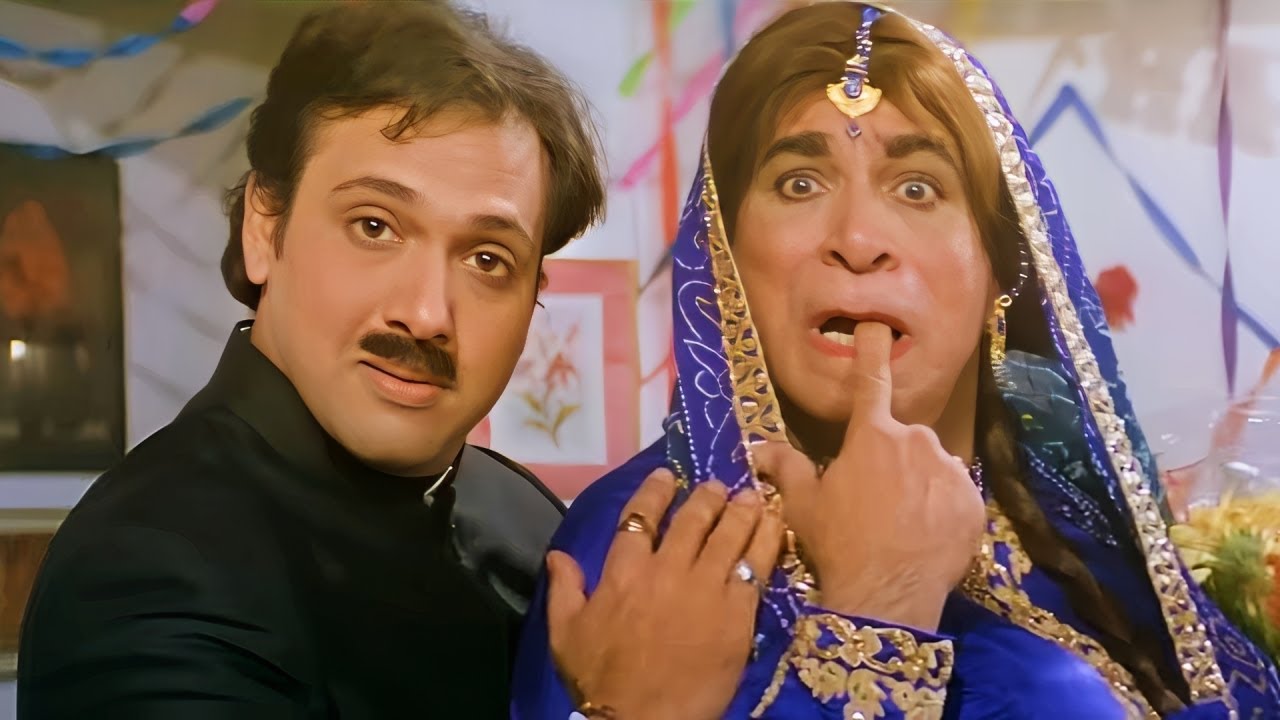 आज ही रातको तेरा कल्याण भांडुप और उस बूढ़े का चिंचपोकली कर दूंगा - गोविंदा कादर खान कॉमेडी सीन