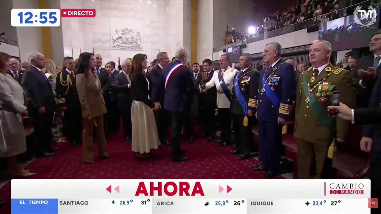 EN VIVO | Transmisión del Mando y Toma de Juramento al nuevo Gabinete Presidencial de Chile