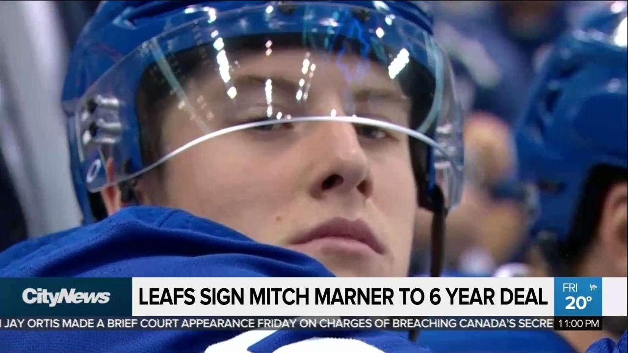 Marner signs 6-year deal with the Leafs