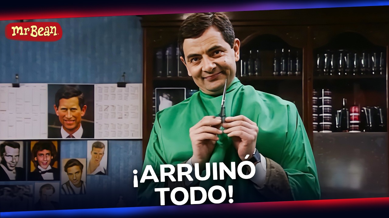 ¡Mr. Bean Se Vuelve El Barbero! | Viva Mr Bean