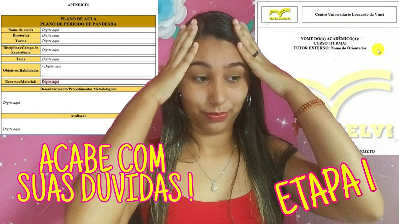 COMO FAZER PROJETO DE ESTÁGIO E OS PLANOS DE AULA | estágio obrigatório da Uniasselvi