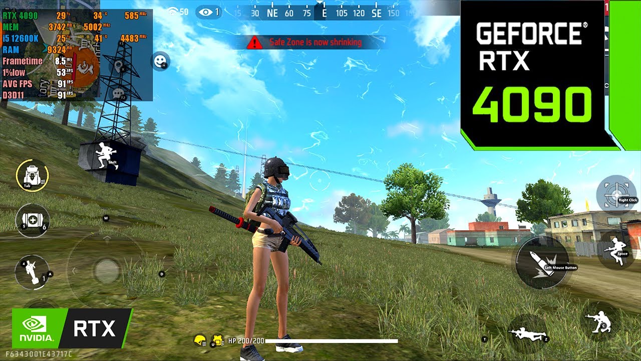 Free Fire | RTX 4090 24GB ( Maximum Settings )