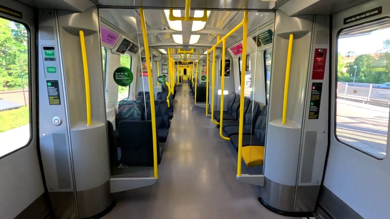 Stockholm Metro Ride - Alvik to Thorildsplan | Sweden | 27/08/25