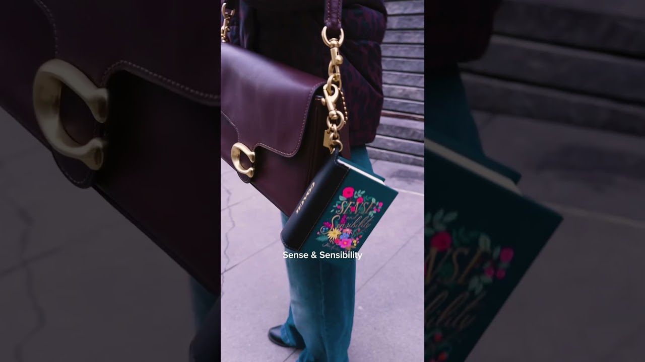 Wearing the classics everyday! 📖 Which era will you carry? #CoachNY #CourageToBeReal #BookCharms