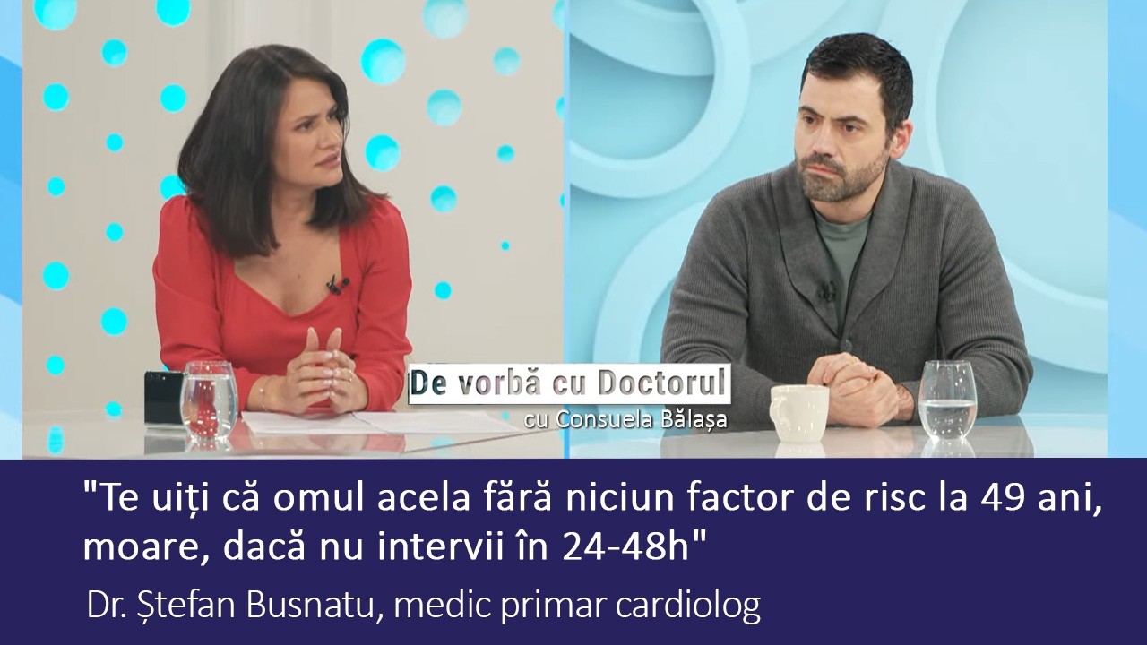 BOLILE CARDIOVASCULARE SUNT PRINCIPALA CAUZĂ DE DECES ÎN ROMÂNIA - DR. STEFAN BUSNATU