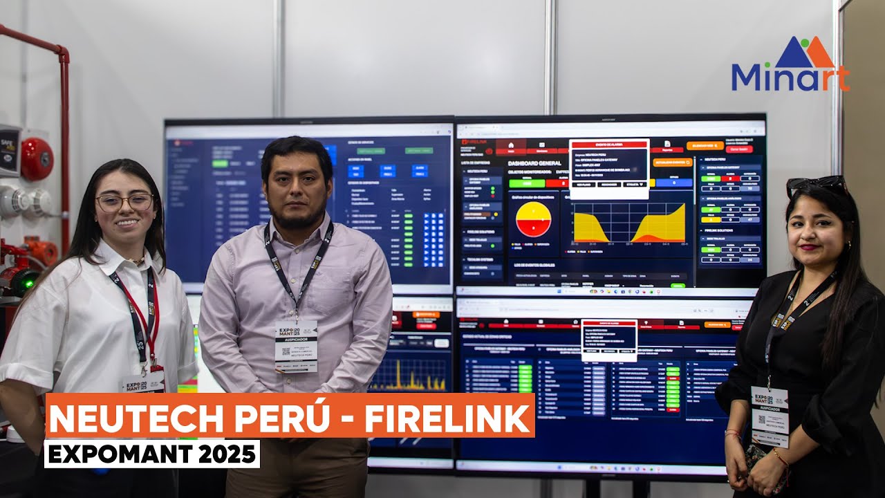 Neutech Per&uacute; - Firelink en ExpoMant 2025