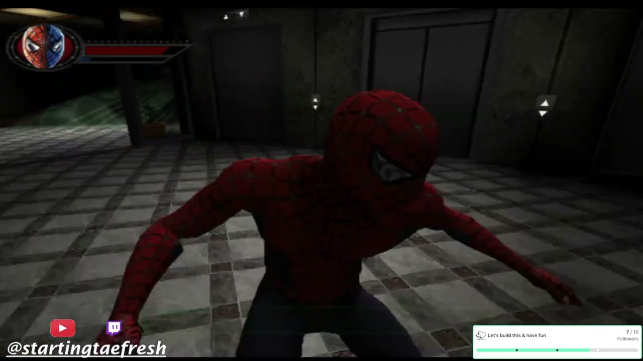 Spidey does Stealth!  SPIDER-MAN (PS2) EPISODE 6!! (Part 2/6)
