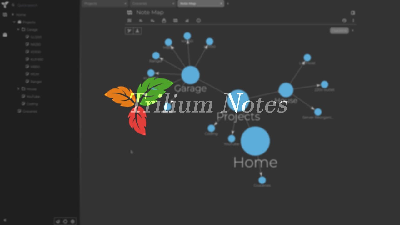 Trilium Notes - Selfhosted Evernote, better than Joplin