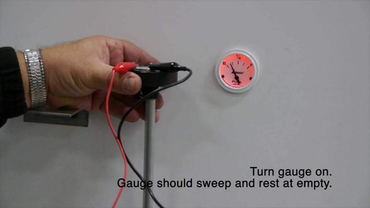 How To: Calibrate capacitance type fuel level sender