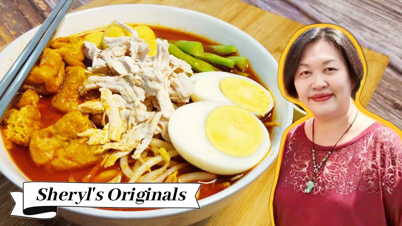 Curry Laksa Recipe | 咖哩面 | Mi Kari