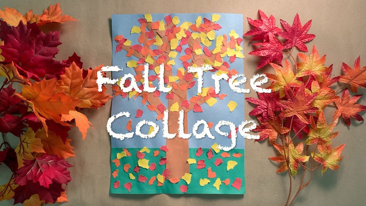 How To Create A Fall Tree Collage