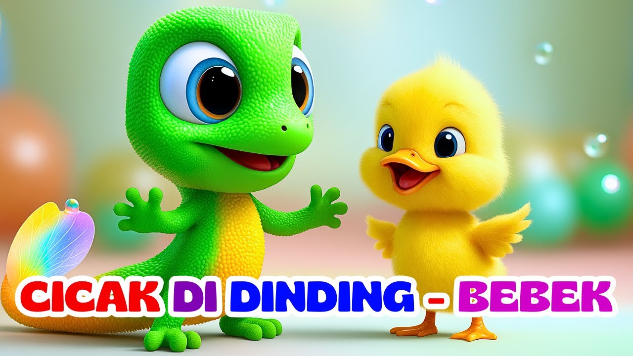 Cicak Cicak di Dinding - Potong Bebek Angsa dan Lagu Anak Lainnya - Lagu Balita TK PAUD