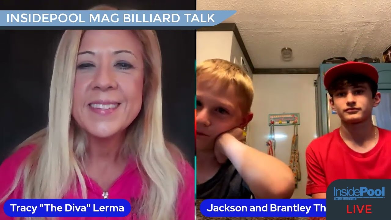 Inside Pool Magazine's Billiard Talk  Junior's Edition Jackson & Brantley Thomas