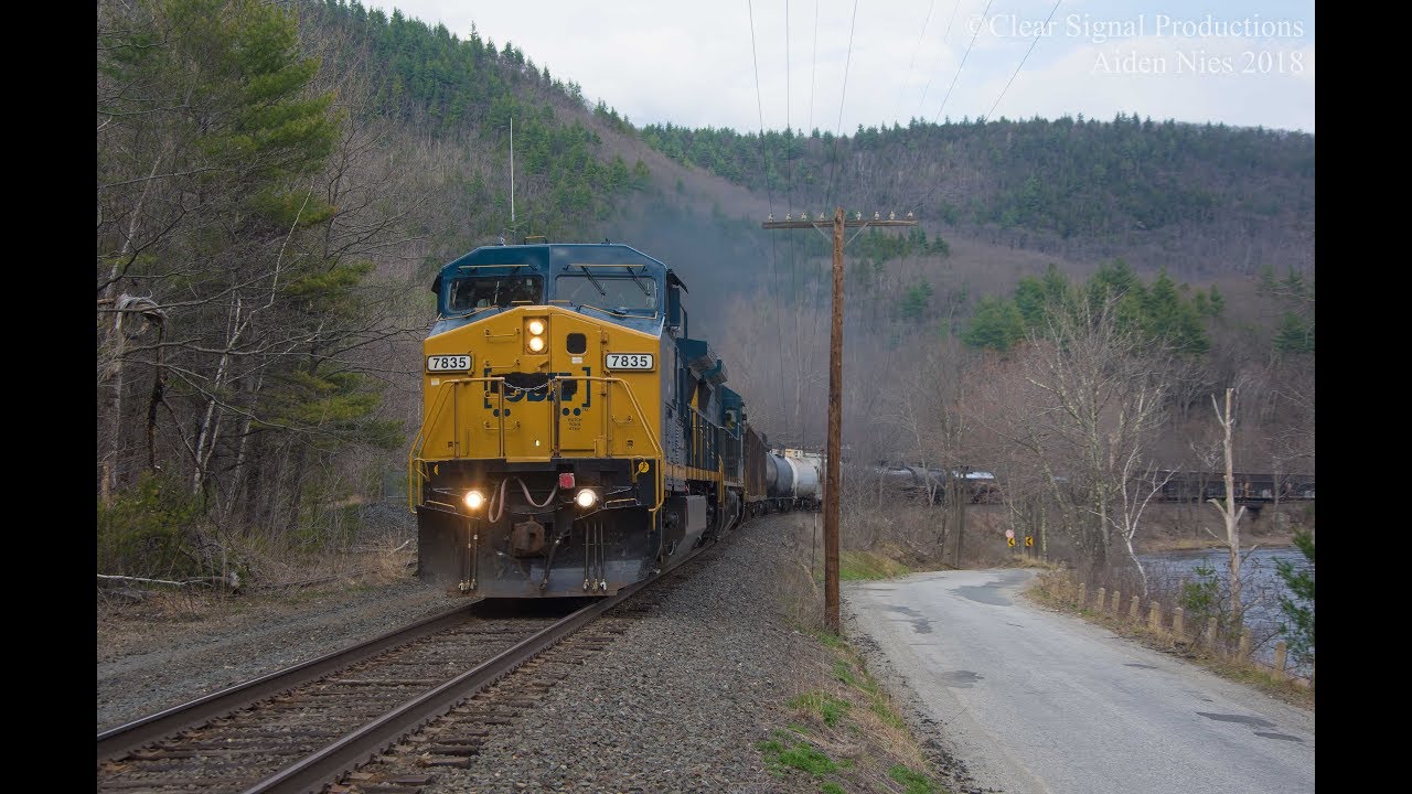 4.27.18 - 4.28.18 Chasing Trains Through The Berkshire & Taconic Mountains