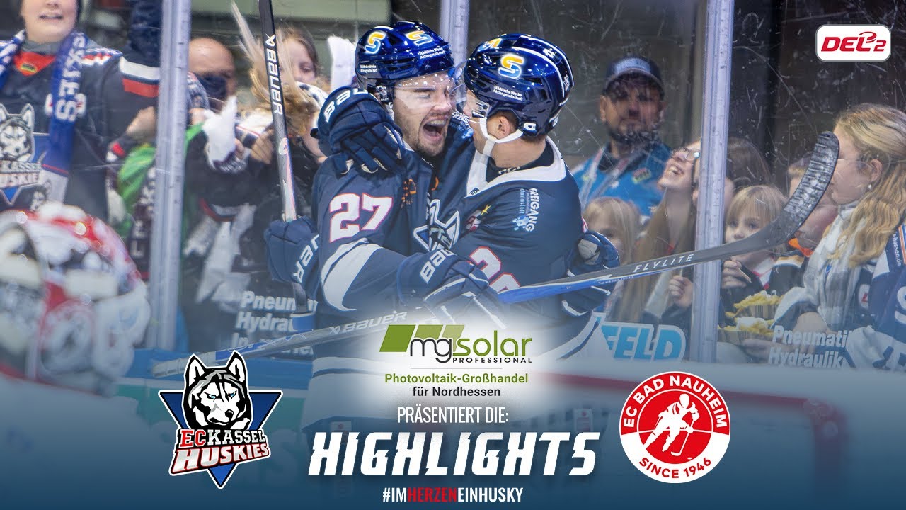 Highlights: 31. Saisonspiel - Kassel Huskies vs. EC Bad Nauheim