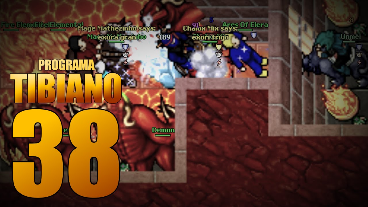PROGRAMA TIBIANO #38 - EPIC TIBIA JOGADAS