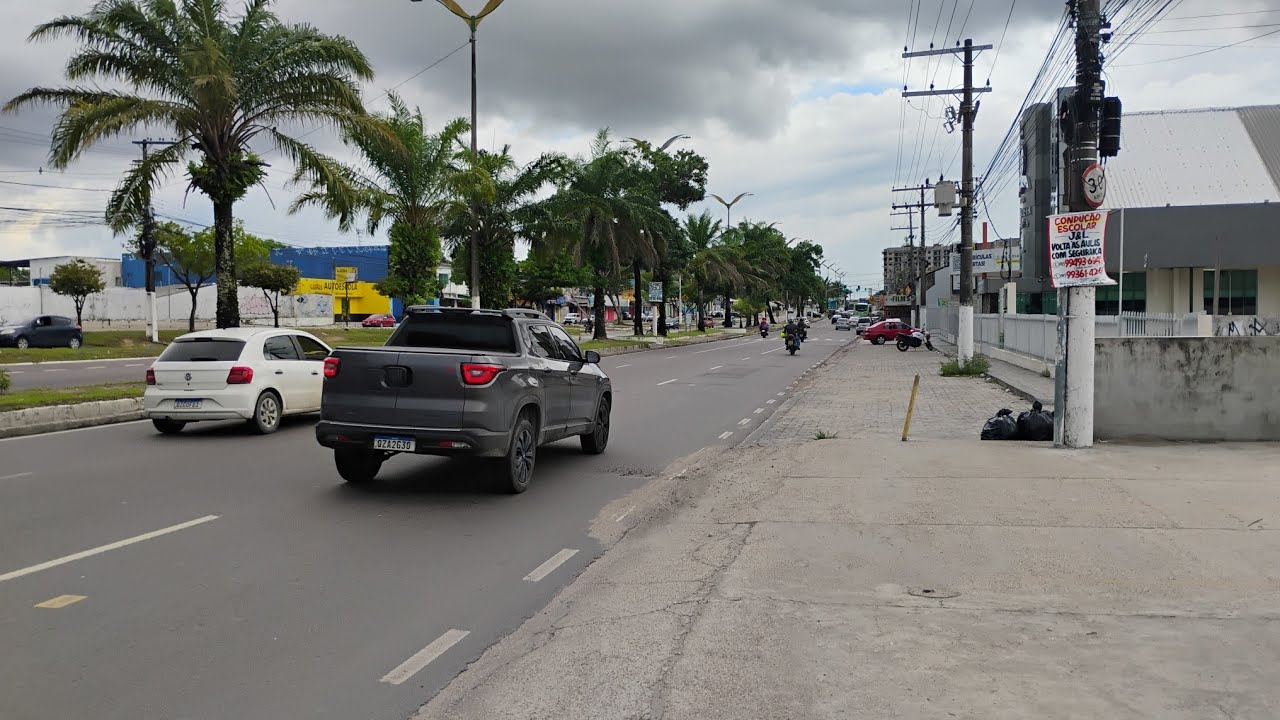 Pelas ruas de MANAUS no bairro CIDADE NOVA Na zona norte.
