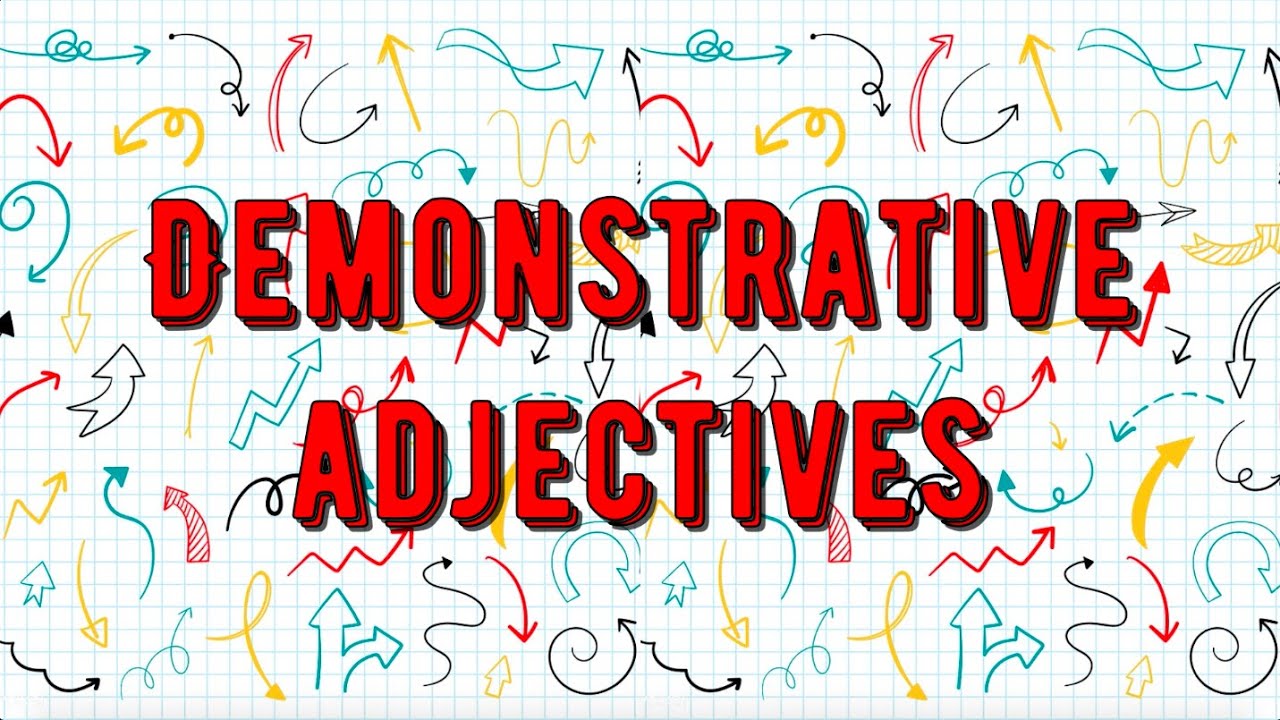 English Time - Gli aggettivi dimostrativi inglesi, spiegazione semplice // Demonstrative adjectives