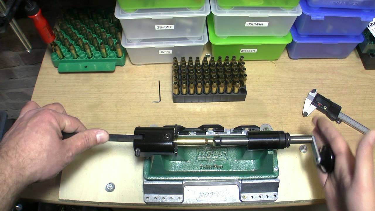 Wiederlader Grundlagen - RCBS Trim Pro 2 H&uuml;lsentrimmer