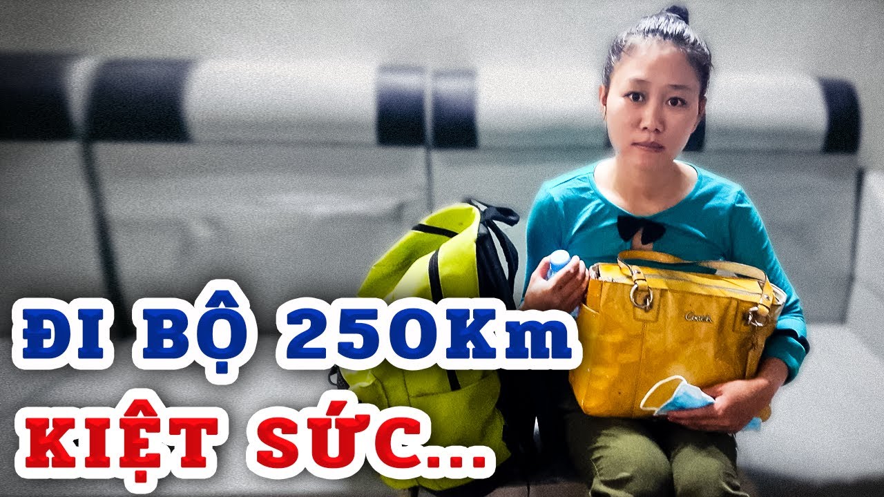 Cô gái đi bộ về quê đến kiệt sức sau cú lừa của bạn và không ngờ gặp nhiều người tốt thế này